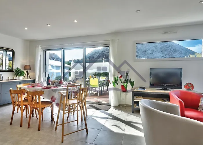 Localise - M11 - Ty Gwennili - Maison De Plain Pied Avec Terrain Entierement Cloture - Acces Plage Et Centre A Pied - Wifi Inclus - Draps Inclus - Animaux Non Admis