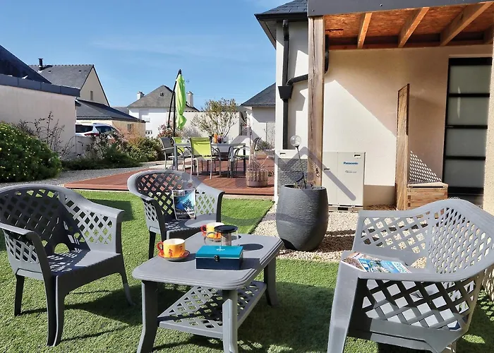Localise - M11 - Ty Gwennili - Maison De Plain Pied Avec Terrain Entierement Cloture - Acces Plage Et Centre A Pied - Wifi Inclus - Draps Inclus - Animaux Non Admis