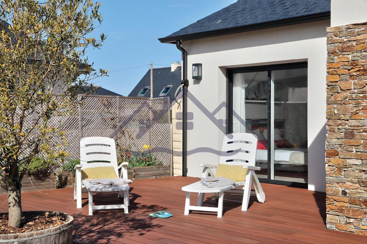 Localise - Ty Gwennili - Maison De Plain Pied Avec Terrain Entièrement Clôturé - Accès Et Centre à Pied - Wifi Inclus - Draps Inclus - Animaux Non Admis Сasa de vacaciones *